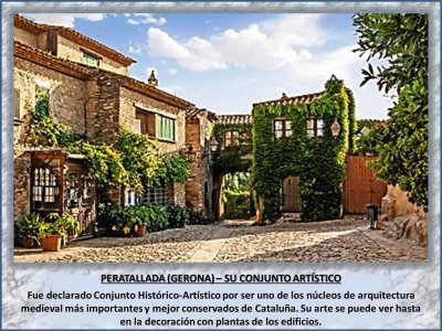 PERATALLADA (GERONA) â€“ SU CONJUNTO ARTÃSTICO