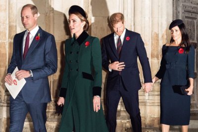 William, Harry, Meghan y Kate