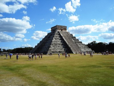 El Castillo en Chichen-ItzÃ¡, YucatÃ¡n.