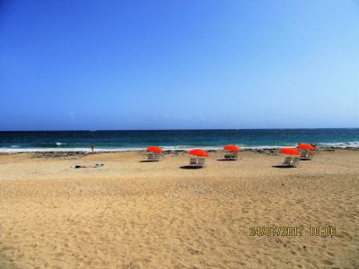 Playa en San Juan, Puerto Rico.