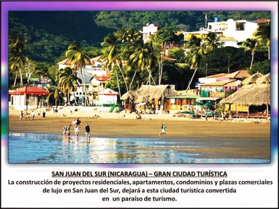 SAN JUAN DEL SUR (NICARAGUA) â€“ GRAN CIUDAD TURÃSTICA