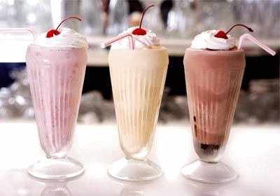 milkshakes