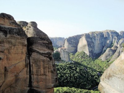 Monasterio en Meteora, Grecia.