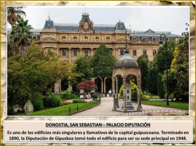 DONOSTIA, SAN SEBASTIAN â€“ PALACIO DIPUTACIÃ“N