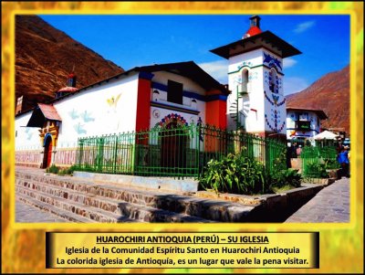 HUAROCHIRI ANTIOQUIA (PERÃš) â€“ SU IGLESIA