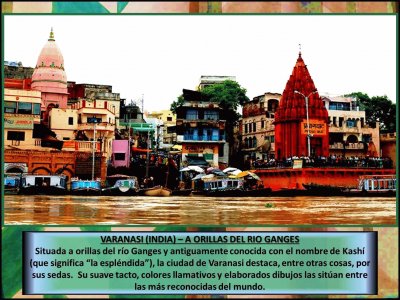 VARANASI (INDIA) â€“ A ORILLAS DEL RIO GANGES