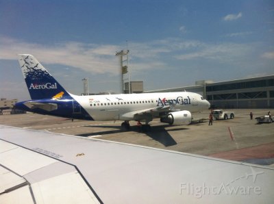 Aerogal Airbus A319 Ecuador