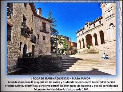 RODA DE ISÃBENA (HUESCA) â€“ PLAZA MAYOR