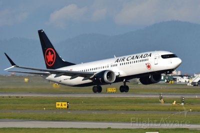 Air Canada Boeing 737-MAX-8 Canada