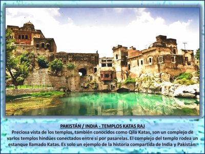 PAKISTÃN-INDIA - TEMPLOS KATAS RAJ