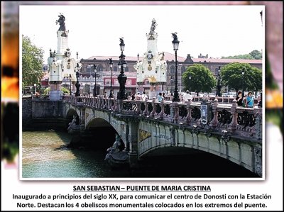 SAN SEBASTIAN â€“ PUENTE DE MARIA CRISTINA