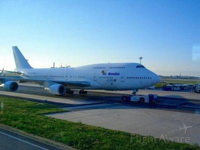 Air Namibia Boeing 747 400 Namibia