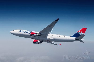 Air Serbia Airbus A330 200 Serbia