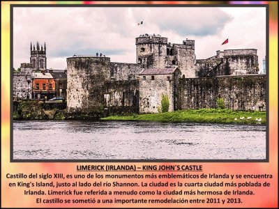 LIMERICK (IRLANDA) â€“ KING JOHNÂ´S CASTLE