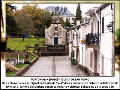 PORTOMARIN (LUGO) â€“ IGLESIA DE SAN PEDRO