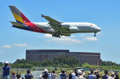 פאזל של Asiana Airlines Airbus A380-800 Corea del Sur