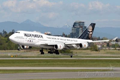פאזל של Iron Maiden Boeing 747-400 Estados Unidos