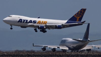 פאזל של Atlas Air Boeing 747-400 Estados Unidos