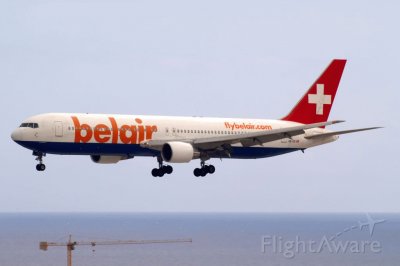 Belair Boeing 767-300 Suiza