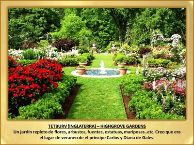 TETBURV (INGLATERRA) â€“ HIGHGROVE GARDENS