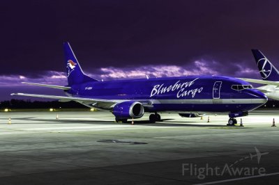Blue Bird Cargo Boeing 737-400 Islandia jigsaw puzzle