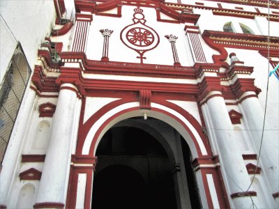 Templo en Chiapa de Corzo, Chiapas.