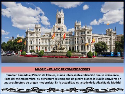 MADRID â€“ PALACIO DE COMUNICACIONES