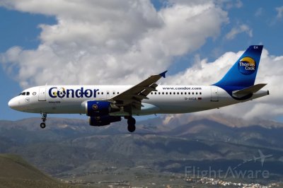 Condor Thomas Cook Airlines Airbus A320 Reino Uni