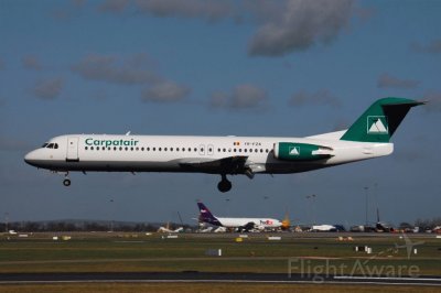 Carpatair Fokker 100 Rumania