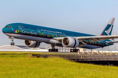 Cathay Pacific Boeing 777-300 Honk Kong