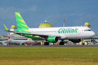 Citilink Airbus A320 Indonesia