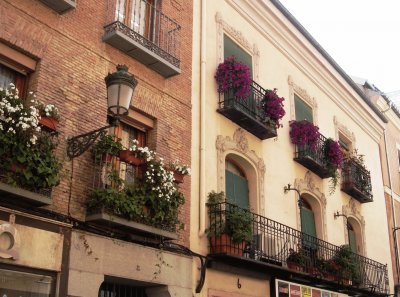 balcon en segovia