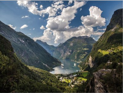 nuages en montagne