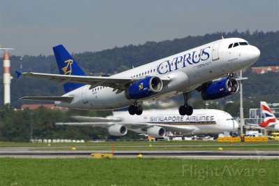 Cyprus Airways Airbus A320 Chipre