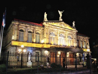 Teatro Nacional en San JosÃ©. Costa Rica.