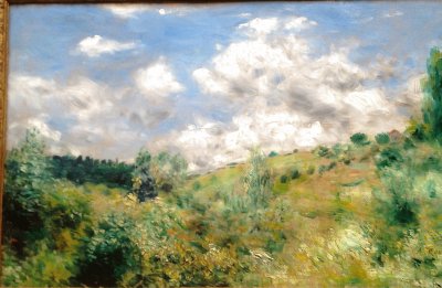 renoir paysage vert