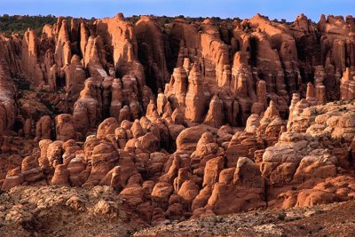 Arches Nat Park  UT - The Fiery Furnace