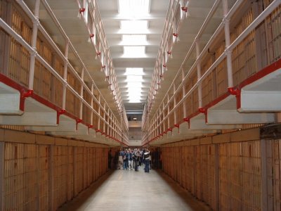 CA Alcatraz cel block - inmates called  