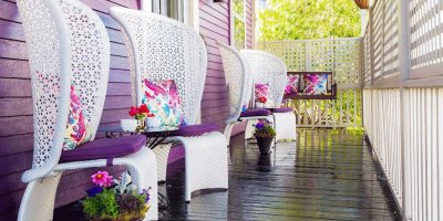 Elegant Spring Porch Seats