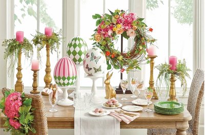 Elegant Easter Table