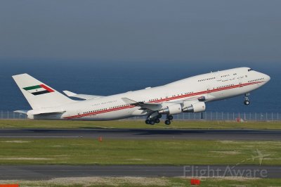 Dubai Royal Air Wing Boeing 747-400 Emiratos Arabe