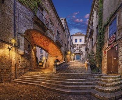 Antiguo barrio judaico-Girona(EspaÃ±a)