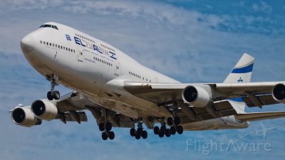 El Al Israel Airlines Boeing 747-400 Israel jigsaw puzzle