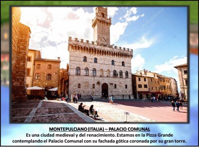 MONTEPULCIANO (ITALIA) â€“ PALACIO COMUNAL