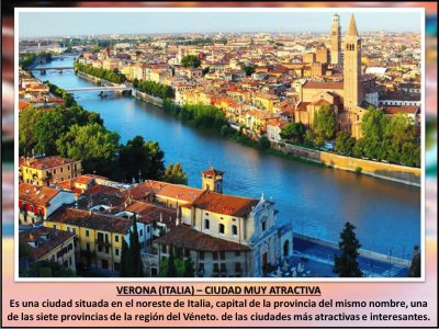 VERONA (ITALIA) â€“ CIUDAD MUY ATRACTIVA