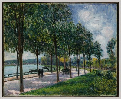 Sisley au bord de l 'eau