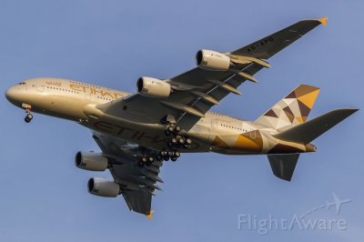 Etihad Airways Airbus A380-800 Emiratos Arabes Uni