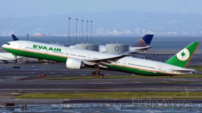 EVA Air Boeing 777-300ER Taiwan