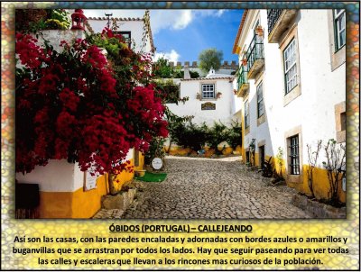 Ã“BIDOS (PORTUGAL) â€“ CALLEJEANDO