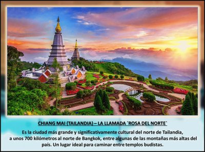 CHIANG MAI (TAILANDIA) â€“ LA LLAMADA Â´ROSA DEL NORTE`